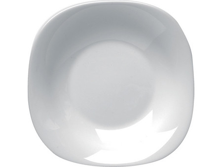 Bormioli Rocco Πιάτο Βαθύ Οπαλίνης Τετράγωνο Parma 23x23cm BR01416500