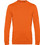 B&C Collection Ανδρικό Φούτερ Pure Orange WU01W
