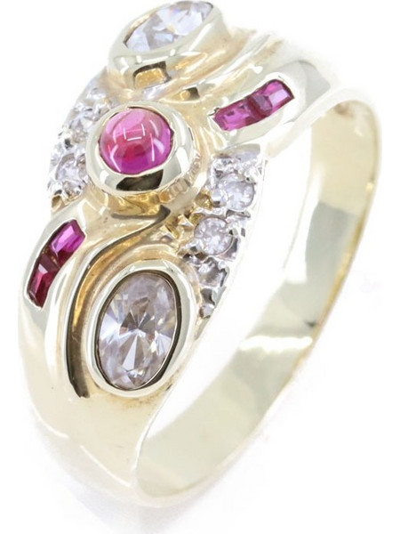 Δαχτυλίδι 14 Κ με zircon και spinel, 1433