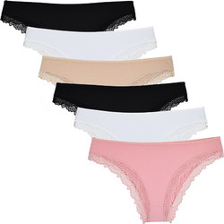 6 PACK slip Cotton 365 multi 2