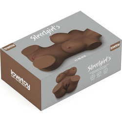 Lovetoy Streetgirl's 5 Κολπικό & Πρωκτικό Αυνανιστήρι Brown