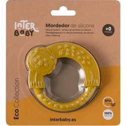 Interbaby Μασητικό Σιλικόνης Earth Ocher 0m+ SI014-75