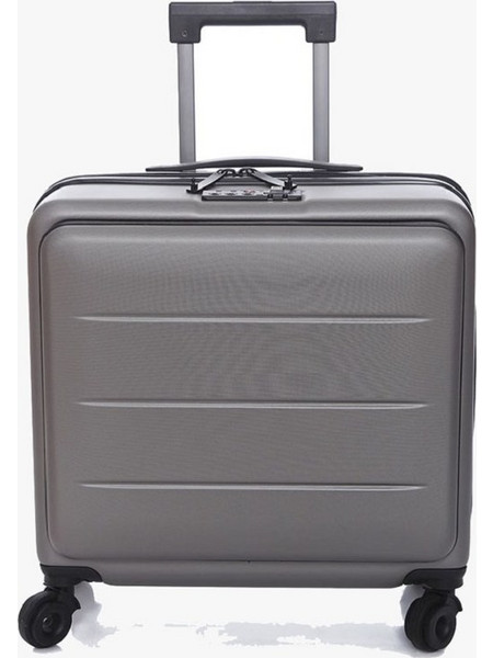 Bartuggi 718-423489 Βαλίτσα Καμπίνας 43x40x23cm με 4 Ρόδες Ασημί