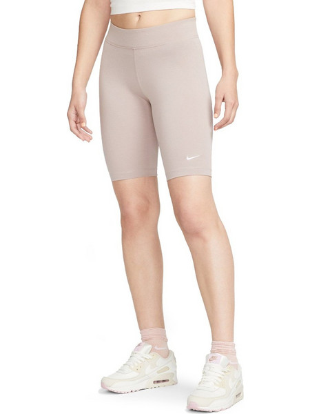 Nike Sportswear Essential Γυναικείο Κολάν Ποδηλατικό Ψηλόμεσο Μπεζ CZ8526-272