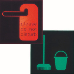 Ετικέτα Ένδειξης Make Up Room / Do Not Disturb Gallery