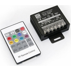 Adeleq Μηχανισμός Τηλεχειριζόμενος Με Controller Και Dimmer RGB 12VDC 240W - 24VDC 480W 20A 30-320121