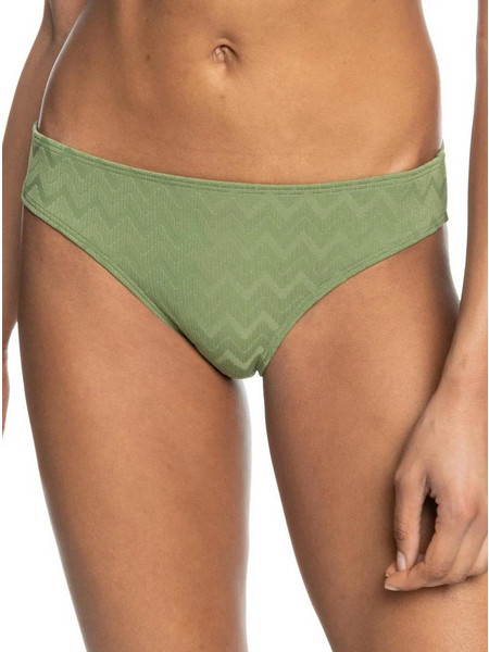 Roxy Bikini Slip Πράσινο ERJX404554