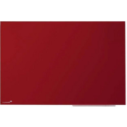 Legamaster Glassboard 90x120 cm Μαγνητικός Πίνακας Μαρκαδόρου Κόκκινος (104654)