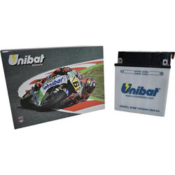 Unibat Μπαταρία Μοτοσυκλέτας CB30CL-B-SM 300A 30Ah