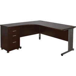 HomeMarkt Σετ Γωνιακό Γραφείο Ξύλινο 160x120x75cm HM10202.02L