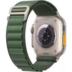 Tech-Protect Nylon Pro Λουράκι Υφασμάτινο Military Green (Apple Watch 42 / 44 / 45mm)