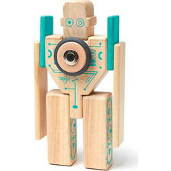 Tegu Magbot Magnetic Wooden Blocks Future Collection, 9 pieces