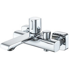 Interflex Astra 087478 Αναμεικτική Μπαταρία Μπανιέρας Ασημί
