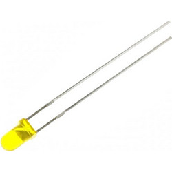 RL321-HY214S Led 3mm κίτρινο χρώμα