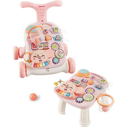 KikkaBoo Play & Grow Τραπεζάκι Δραστηριοτήτων 2 σε 1 Περπατούρα 12m+ Ροζ