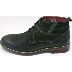 Canguro Ανδρικά Μποτάκια Suede Μαύρα A187-303