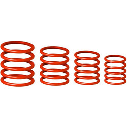 Gravity RP 5555 RED 1 Ανταλλακτικά Δαχτυλίδια Βάσεων Κόκκινο