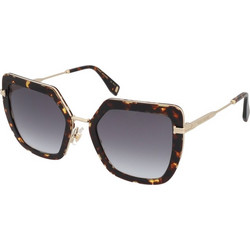 Marc Jacobs MJ1065/S 06J/GB Γυναικεία Γυαλιά Ηλίου Πεταλούδα Κοκάλινα Μεταλλικά Χρυσά Ταρταρούγα με Μαύρο Degradee Φακό