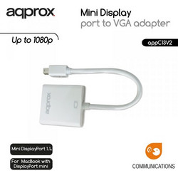 APPROX ADAPTER MINI DISPLAY PORT M / VGA F V2.0 - (C13V2)