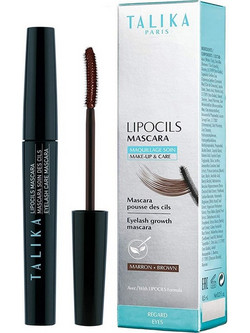 Talika Lipocis Brown Αδιάβροχη Mascara για Μήκος & Καμπύλη 8.5ml
