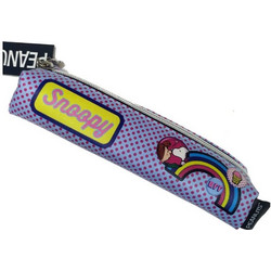 Back Me UP Snoopy Κασετίνα Βαρελάκι Πολύχρωμη 365-03002
