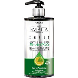 Yanni Extensions Evialia S.M.A.R.T. Anti-Oilinnes Σαμπουάν για Επανόρθωση για Λιπαρά Μαλλιά 500ml