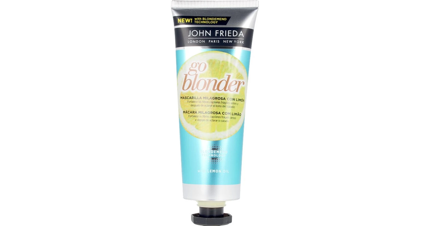 John Frieda Sheer Blonde Go Blonder Lemon Miracle Masque - wide 7