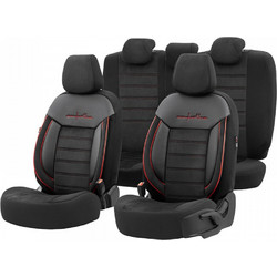 Otom Comfortline Design CMF-218 Black / Red 11τμχ