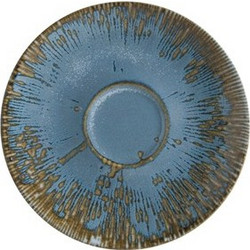 Πιατάκι φλυτζανιού 80cc πορσελάνης 12cm Sky Snell Reactive Glaze BONNA - Σετ 12 c450767