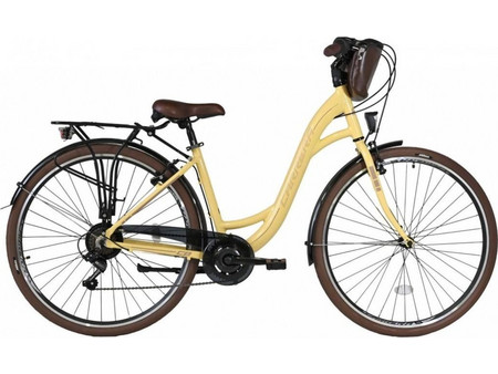 Carrera City C8 2023 Ποδήλατο Πόλης 28" Κίτρινο