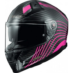 LS2 FF811 Vector II Carbon Flux Violet Κράνος Μηχανής Full Face 1500gr