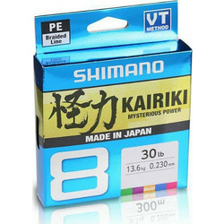Shimano Kairiki 8 Multi Color 0.16mm / 150mΚωδικός: 30794007
