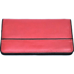 DOMLEATHERS DOMLEATHERS ΔΕΡΜΑΤΙΝΗ ΚΑΠΝΟΘΗΚΗ DL1365 KΌΚΚΙΝΟ- ΜΑΥΡΟ