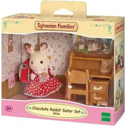 Sylvanian Families Έπιπλα & Αδερφή Chocolate Rabbit