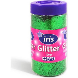 Χρυσόσκονη 100 γρ Πράσινο Iris Efo (301146)