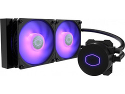 Cooler Master MasterLiquid ML240L V2 Υδρόψυξη CPU 120mm RGB για Socket AM2 / AM2+ / AM3 / AM3+ / FM1 / FM2 / 115x / 2011 / 2066 / 2011-3 / AM4 / FM2+ / 1200