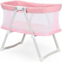 KikkaBoo Carrycot Mom & Me Λίκνο με Στρώμα Ροζ