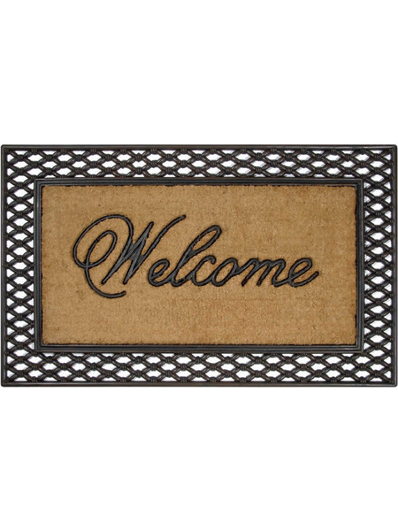 Πατάκι Εισόδου Κοκοφοίνικα Welcome Νο.197 60x100 - Import Hellas