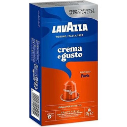 Lavazza Κάψουλες Espresso Crema E Gusto Forte Συμβατές με Μηχανή Nespresso 10τμχ