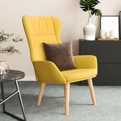 vidaXL Πολυθρόνα Relax Κίτρινη 341401