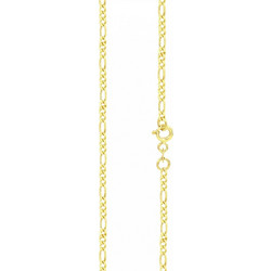 Αλυσίδα φίγκαρο χρυσή 14 καράτια 55cm 1.90mm