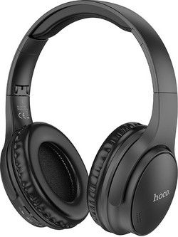 Hoco W40 Mighty Ασύρματα Bluetooth Ακουστικά On Ear Μαύρα