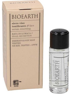 Bioearth Tonifying Serum Προσώπου για Ανάπλαση με Εκχύλισμα Σαλιγκαριού 5ml