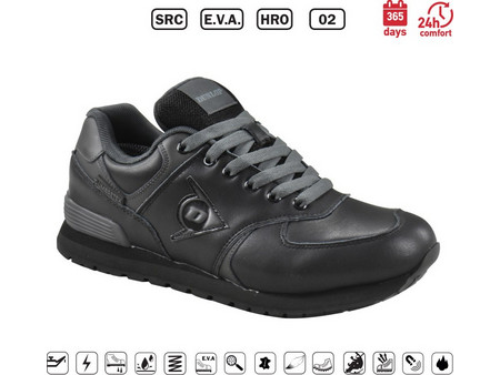 Dunlop Occupational Aib Αθλητικά Παπούτσια Εργασίας Αδιάβροχα Μαύρα