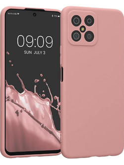 KWmobile Θήκη Σιλικόνης Honor X8 4G με Πλαίσιο Κάμερας - Winter Rose (58396.193)