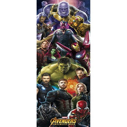 Grupo Erik Avengers - Infinity War - Door Poster 53x158 cm (PPGE8048)