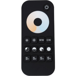 GLOBOSTAR(R) 71566 SKYDANCE RT2 TONE CCT Ασύρματο Χειριστήριο Αφής 1 Ζώνης 2CH DC 3V 2xAAA Μπαταρίες IP20 - RF 2.4GHz + Εμβέλεια 30m - M12.2xΠ5.3xΥ1.8cm