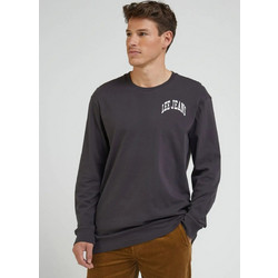 Lee Varsity Tee Ανδρική Ανθρακί Μακρυμάνικη Μπλούζα 112341730