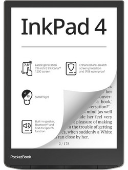 Pocketbook InkPad 4 E-Book Reader με Οθόνη Αφής 7.8" 32GB