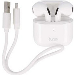 Tune Rhythm AuraPods Ακουστικά Bluetooth Earbud White